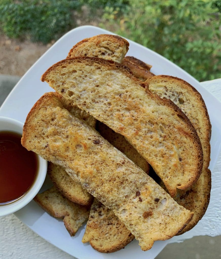 baked french toast sticks