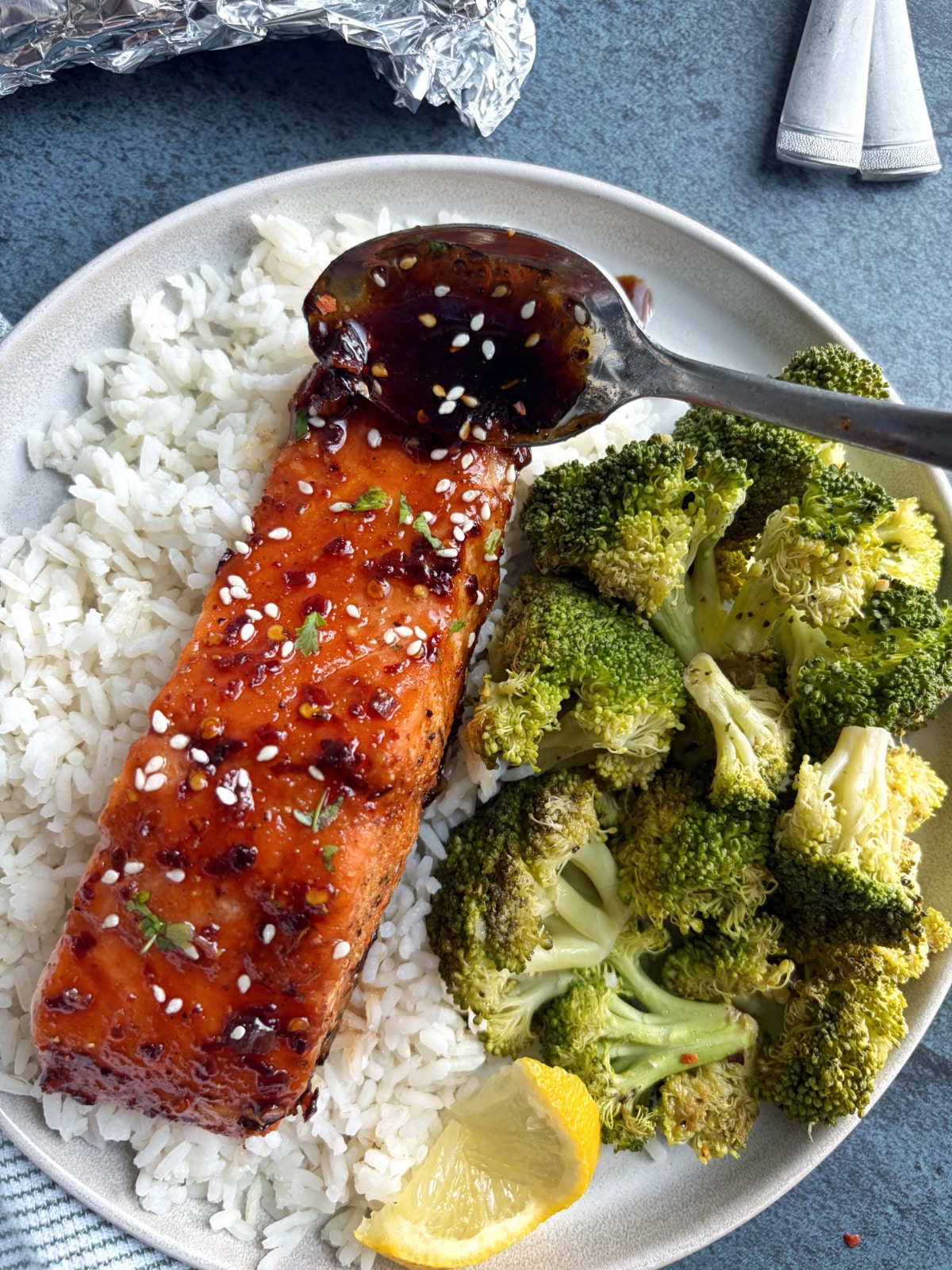 soy dressing for salmon Dinner Tonight: Honey-Soy Glazed Salmon With Bok Choy Recipe