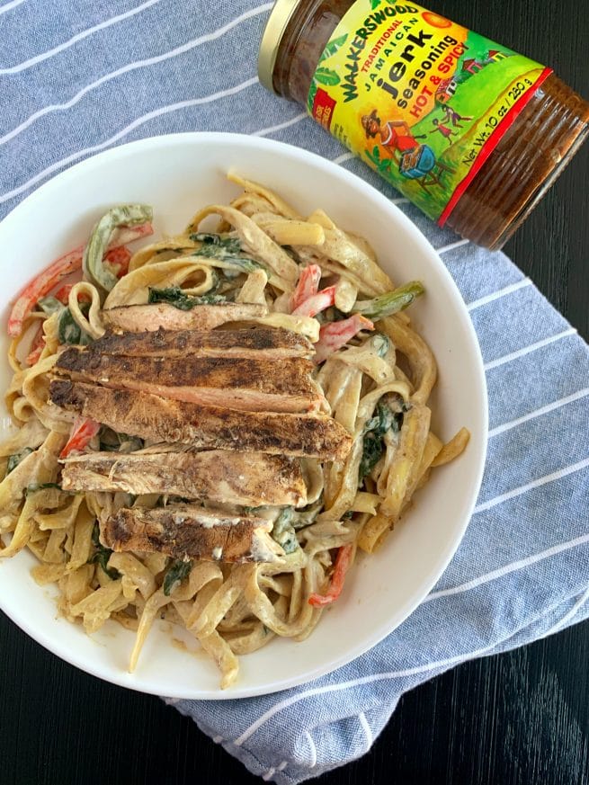 Jerk Chicken Alfredo Coined Cuisine
