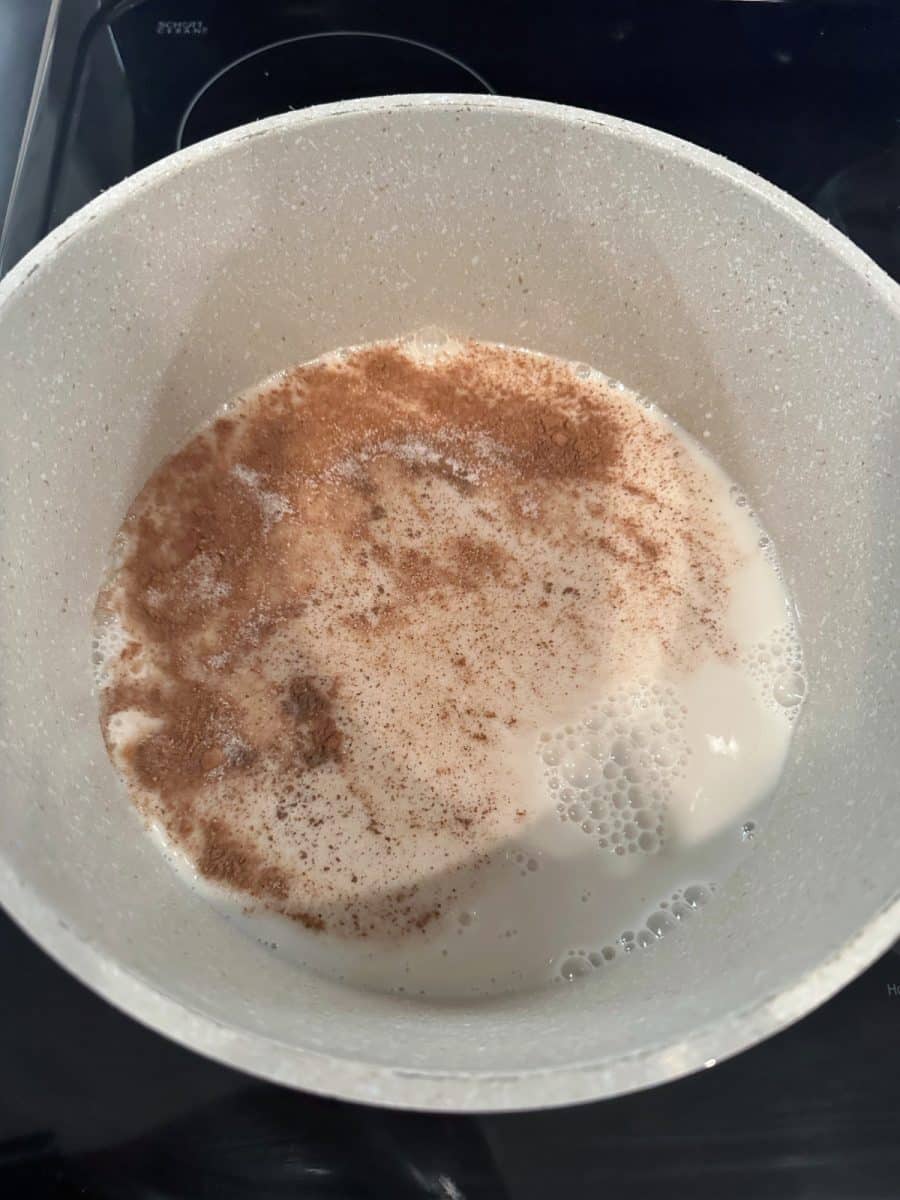 Dairy Free Eggnog (Made with Oat Milk) - Coined Cuisine
